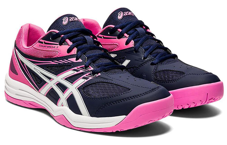 (WMNS) ASICS Court Break 2 Running Shoes Pink/Blue 1073A013-400