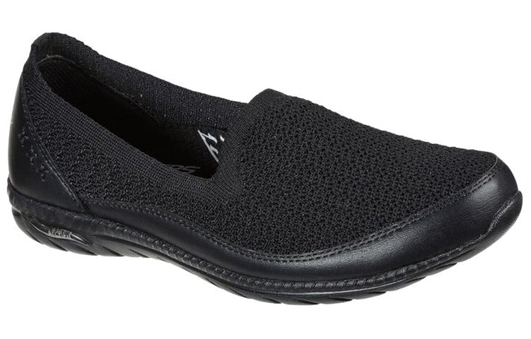 (WMNS) Skechers Arch Fit Flex-Sweet Jazz Slip-On Shoes Black 100287-BBK