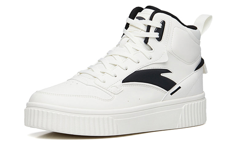 ANTA Skateboarding Series Sneakers High 'White Black' 912248015-1