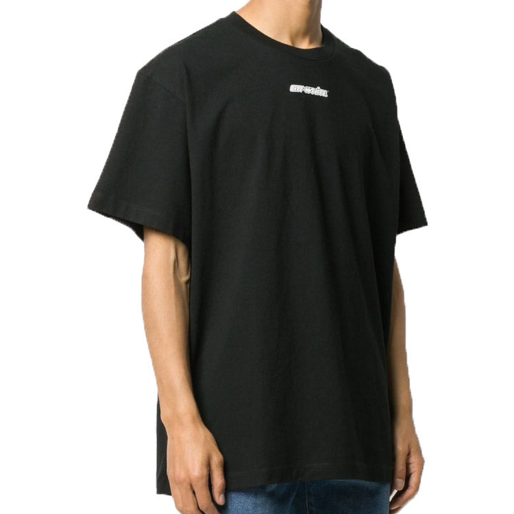 Off-White Back Arrow Large Short Sleeve Black OMAA038G20JER0041025