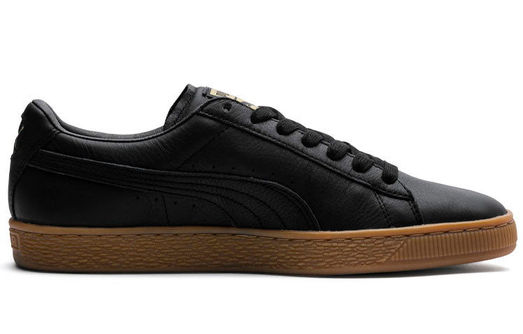 PUMA Basket Classic Gum Deluxe Sneakers Black/Brown 366612-01