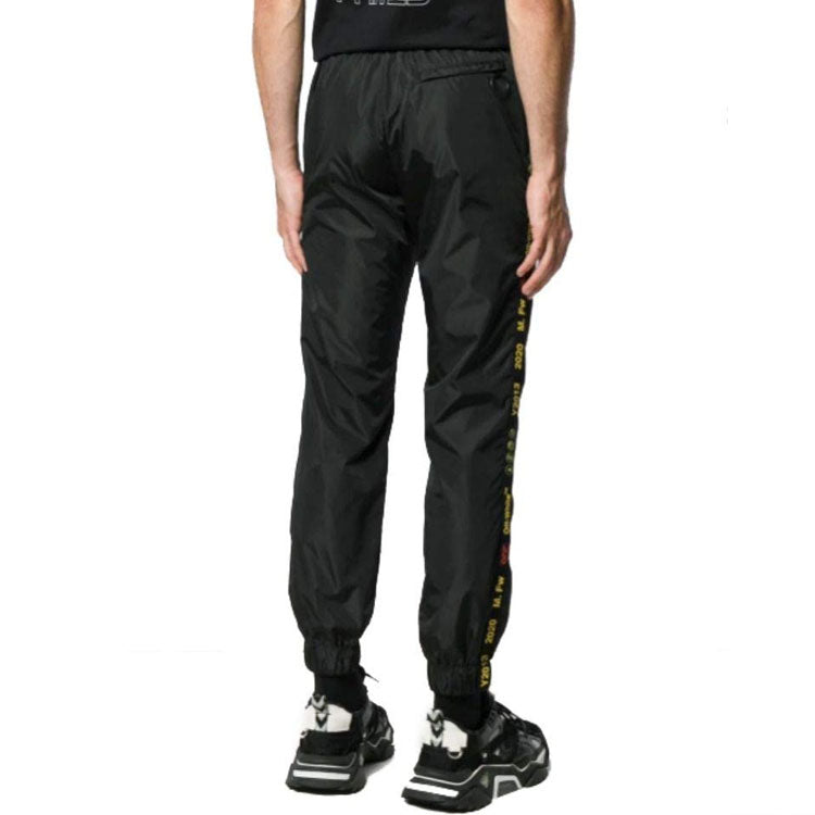 Men's Off-White Track Pants Thin Sports Pants/Trousers/Joggers Black OMCA086F19E060031000