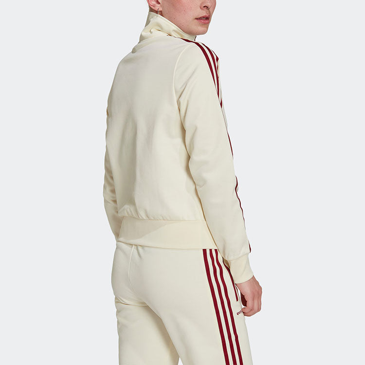 (WMNS) adidas x Sporty & Rich Half-Zip Track Jackets 'White' IB2157