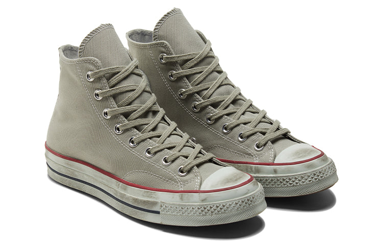 Converse Chuck Taylor All Star 1970s Canvas Shoes Gray 'Grey Red' 172670C