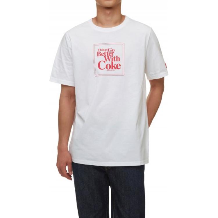 PUMA X Coca Cola Graphic Tee 'White' 536158-02