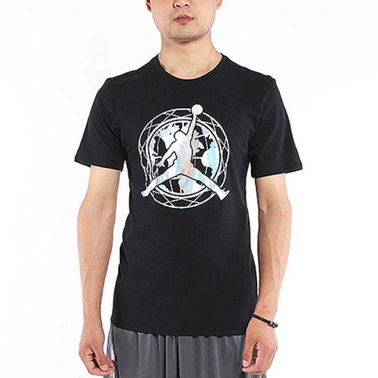 Air Jordan Laser Pattern Short Sleeve Black 828219-010