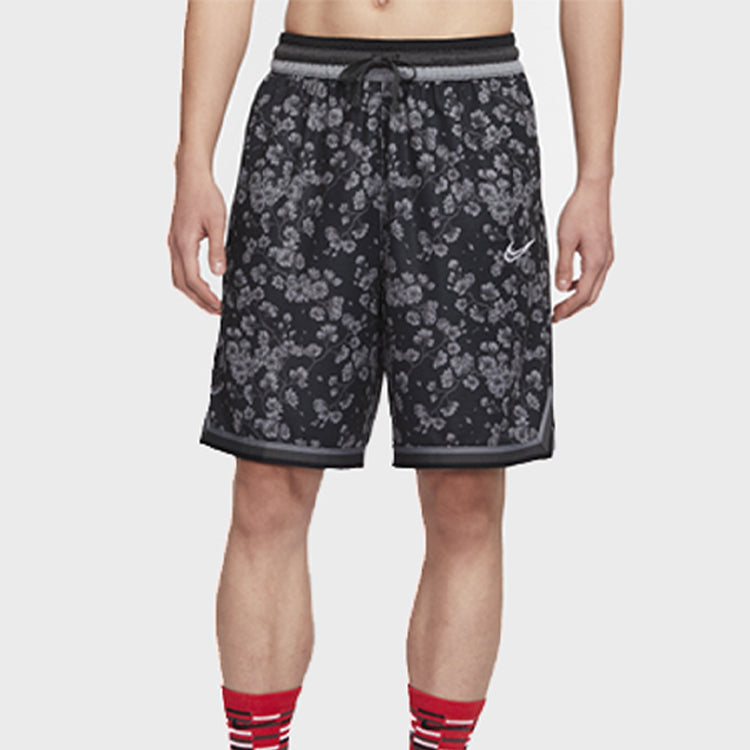 Nike Dry City Flowers Basketball Sports Shorts Black BV9444-010