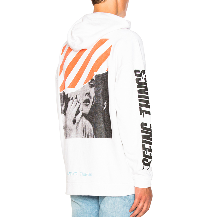 Off-White Photocopy Hooded Sweatshirt 'White' OMBB009F171920470188