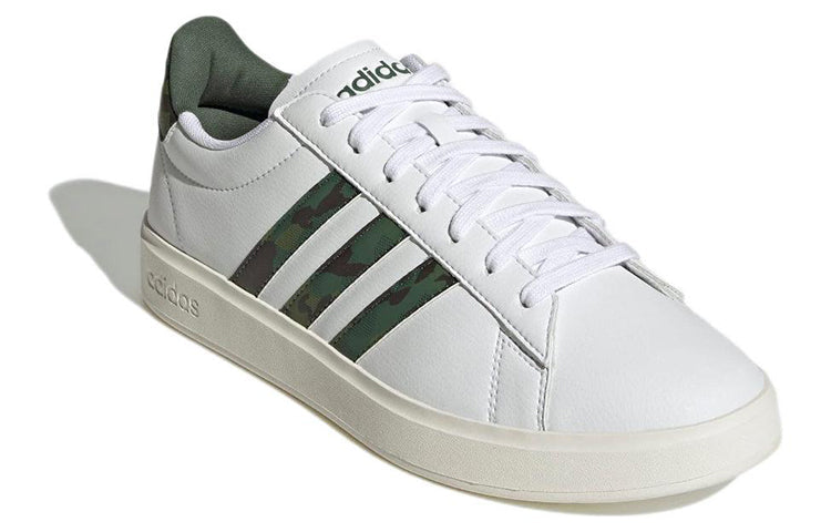 adidas Grand Court 2.0 'White Green Camo' GW7170