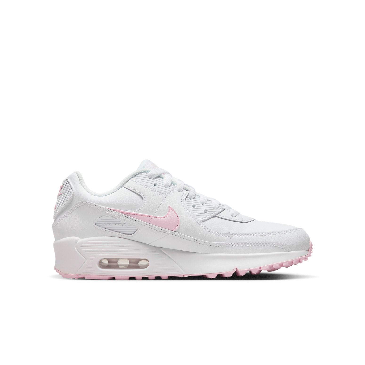 (GS) Nike Air Max 90 LTR SE 'White Pink Foam' CD6864-121