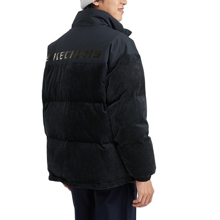 Skechers Sports Series Windproof Down Jacket 'Black' L423U078-00W5