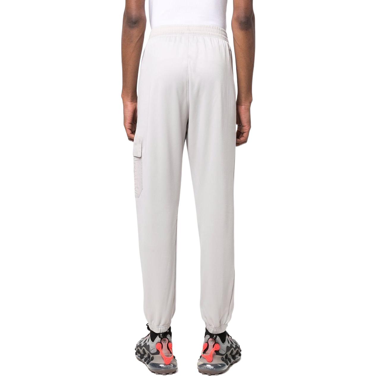 Men's Nike Casual Breathable Solid Color Cargo Sweatpants Gray White DO2628-012