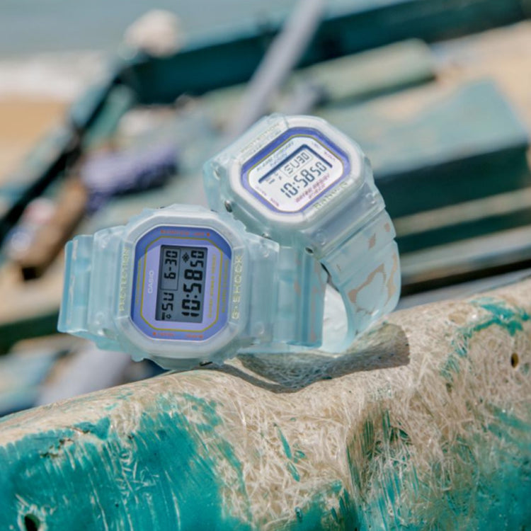Casio Summer Lovers Sports Digital Watch 'Blue Translucent' SLV-21B-2PFC