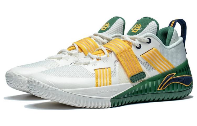 Li-Ning BadFive Furious 1 'White Yellow Green' ABFT019-4