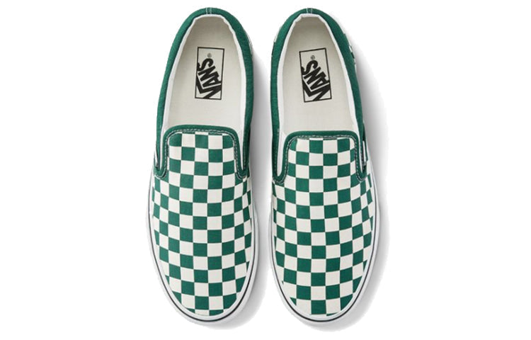 Vans Classic Slip-On 'Checkerboard - Green' VN0A4U382NH