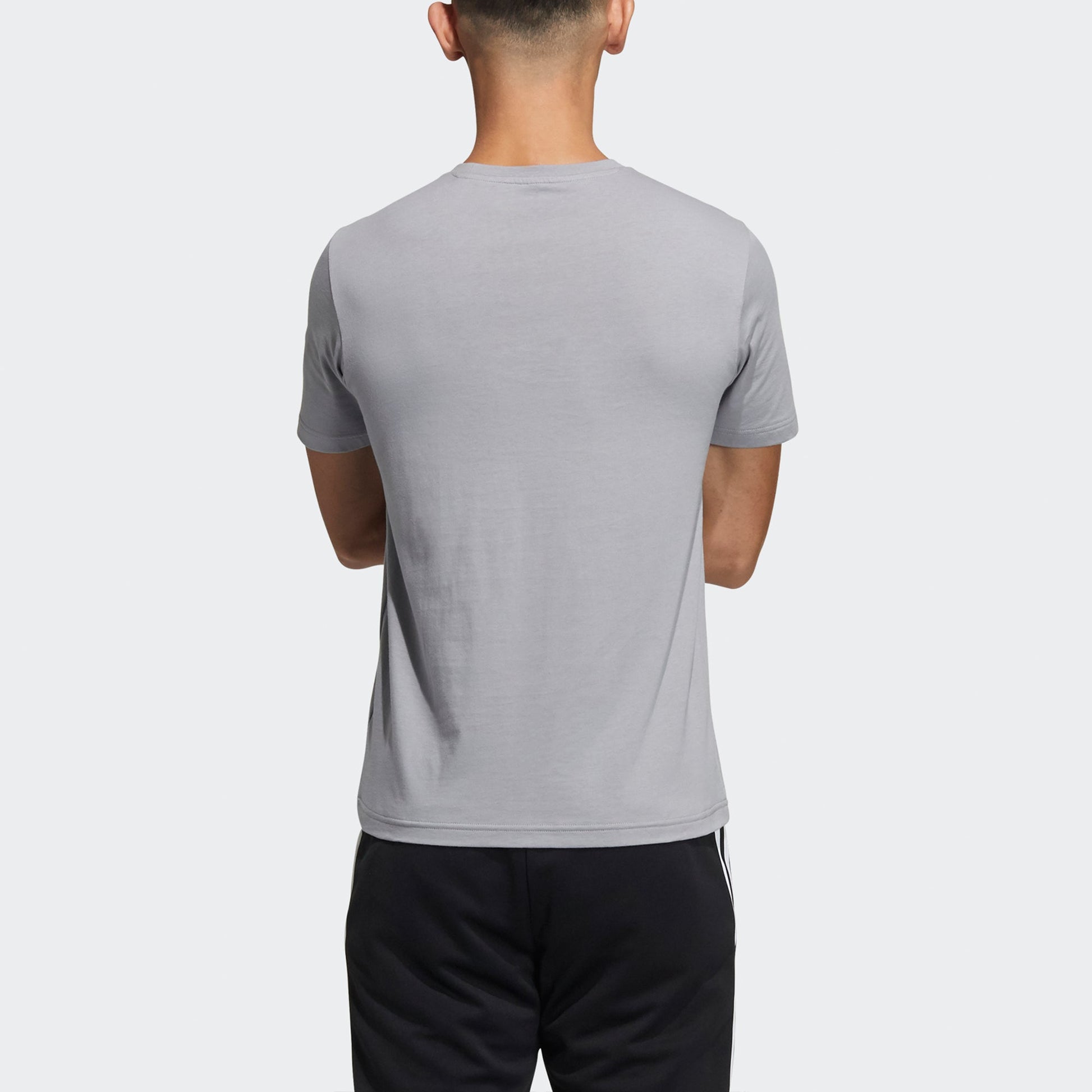adidas 8-Bit Tee Printing Sports Short Sleeve Gray GL1998