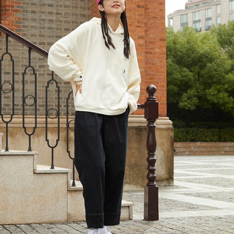 (WMNS) Converse Star Hoodie Asia Sizing 'Milk White' 10023511-A01