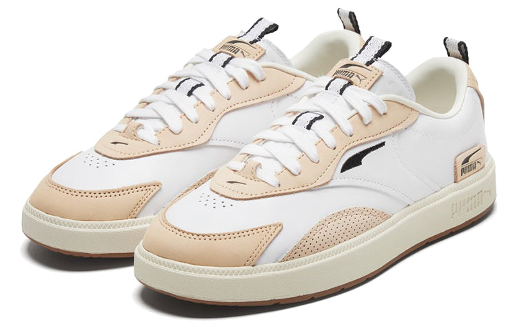PUMA Oslo Pro Soft White/Orange Low Casual Board Shoes 374085-01