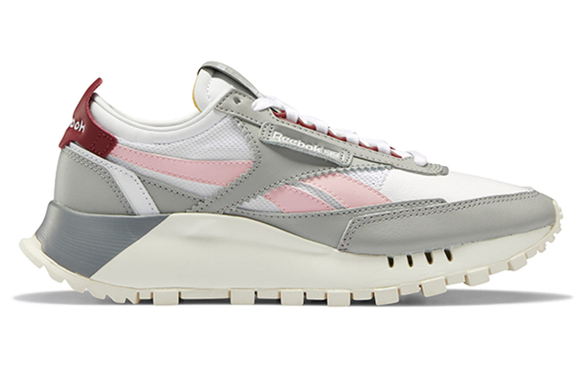 (WMNS) Reebok Classic Leather Legacy 'Stark Grey Maroon' FY7375