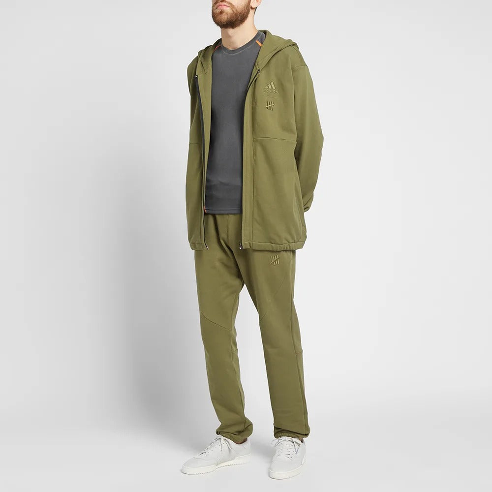 adidas x Undefeated Crossover Casual Sports Long Pants 'Olive Green' DY3261