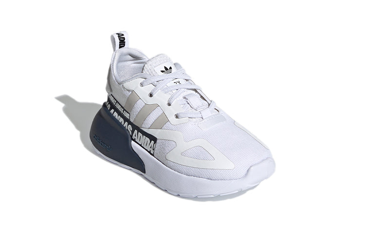 (TD) adidas ZX 2K 'Wordmark Heel Stripe - White' FY2636