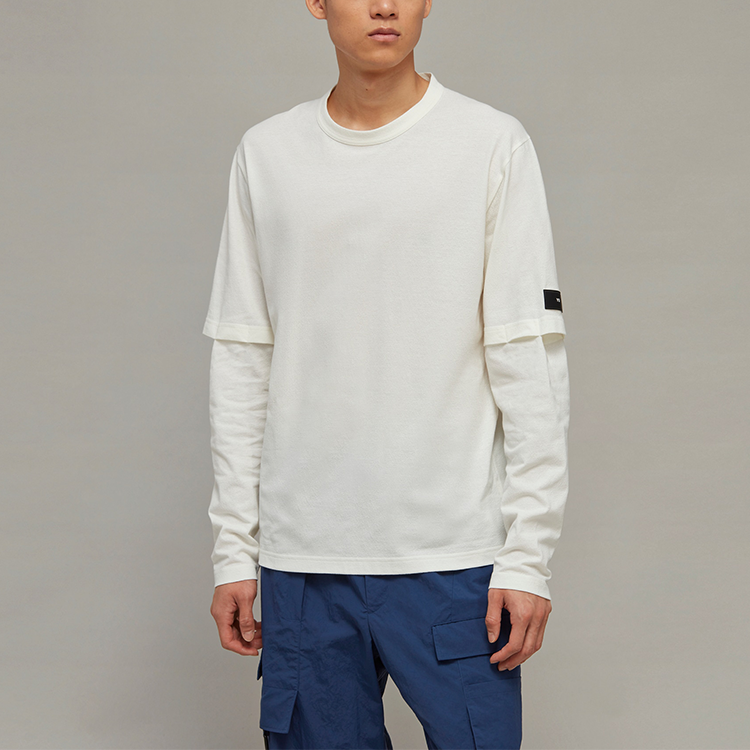 adidas Y-3 Off-White Layered Long Sleeve T-Shirts 'White' HZ8821