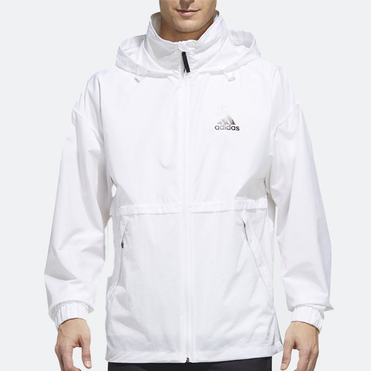 Men's adidas Outdoor Sports Jacket White FM7518