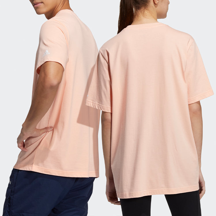 adidas Unisex Printing Round-neck Pink GN7323