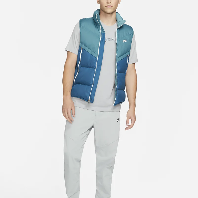 Nike Sportswear Storm-FIT Sleeveless Puffer Windproof Vest 'Blue' DD6818-415