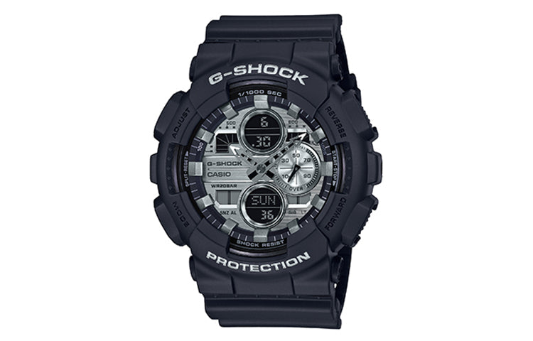CASIO G-Shock Analog-Digital 'Black Silver' GA-140GM-1A1PR