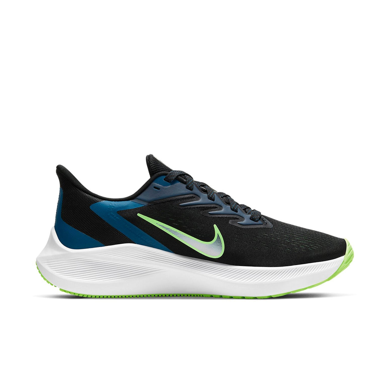 (WMNS) Nike Air Zoom Winflo 7 'Black Vapor Green' CJ0302-003