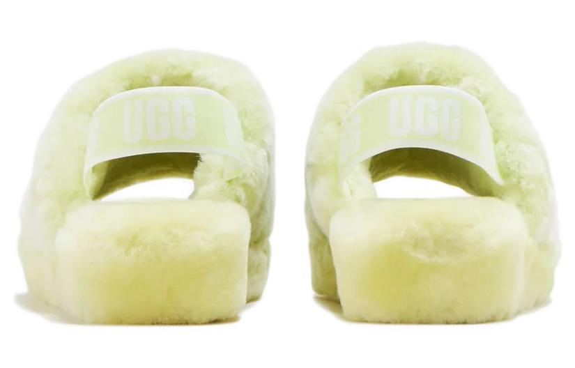 (WMNS) UGG Fluff Yeah Slide Poppy Slipper 'Pollen Poppy' 1118459-PLLN