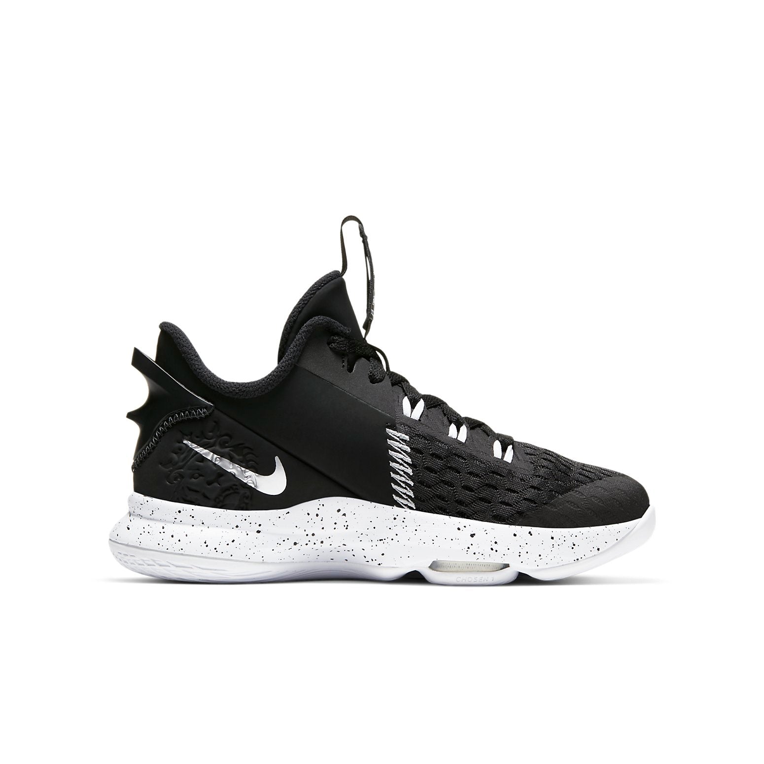 (GS) Nike LeBron Witness 5 'Black Metallic Silver' CT4629-001