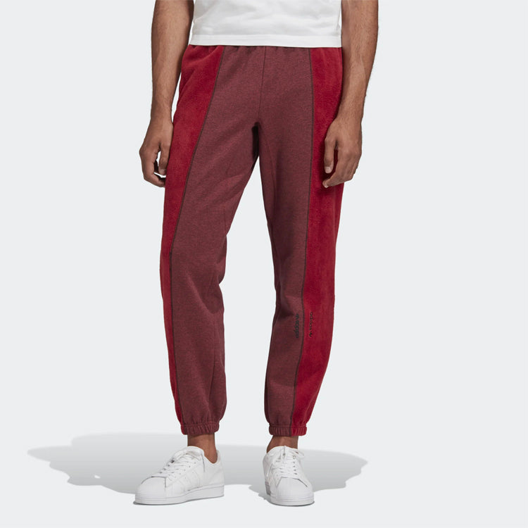 adidas originals Colorblock Bundle Feet Casual Sports Pants Red GD9344