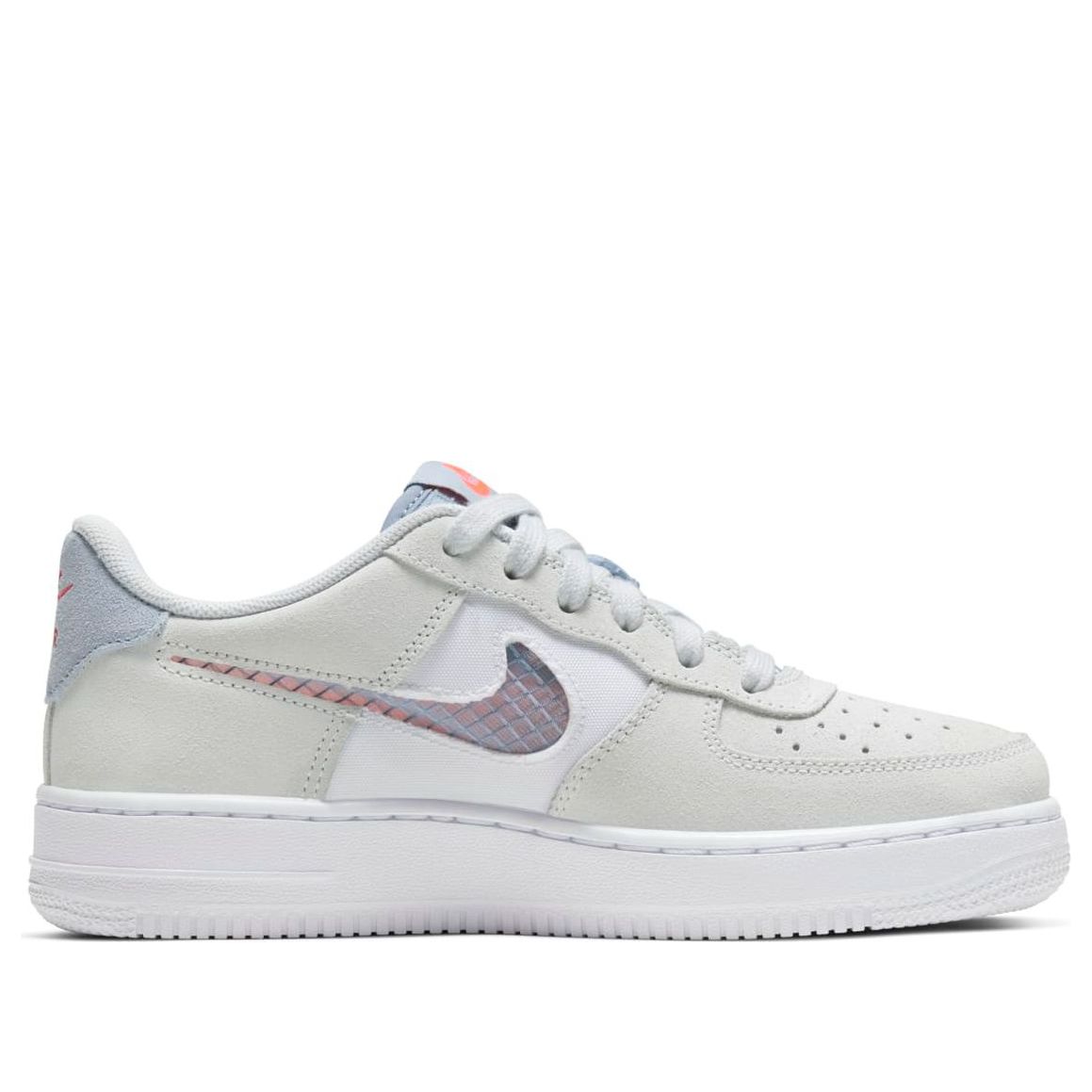 (GS) Nike Air Force 1 Low 'Transparent White Swoosh' CJ4093-001