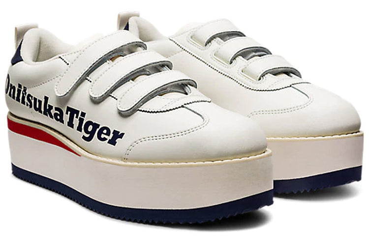 (WMNS) Onitsuka Tiger Delegation Chunk Sneakers 'Cream y' 1182A207-112