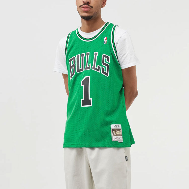 Mitchell & Ness NBA Derrick Rose Chicago Bulls 2008/09 Swingman Jersey #1 SMJYGS20016-CBUKYGN08DRS