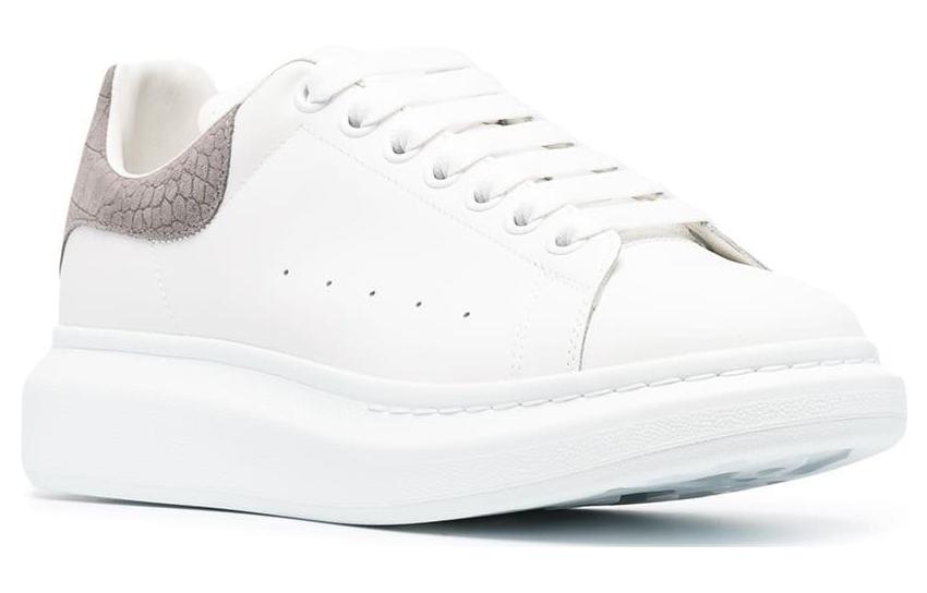 Alexander McQueen Oversized Sneaker 'Lead Crocodile Suede' 625162WHZ4K9597