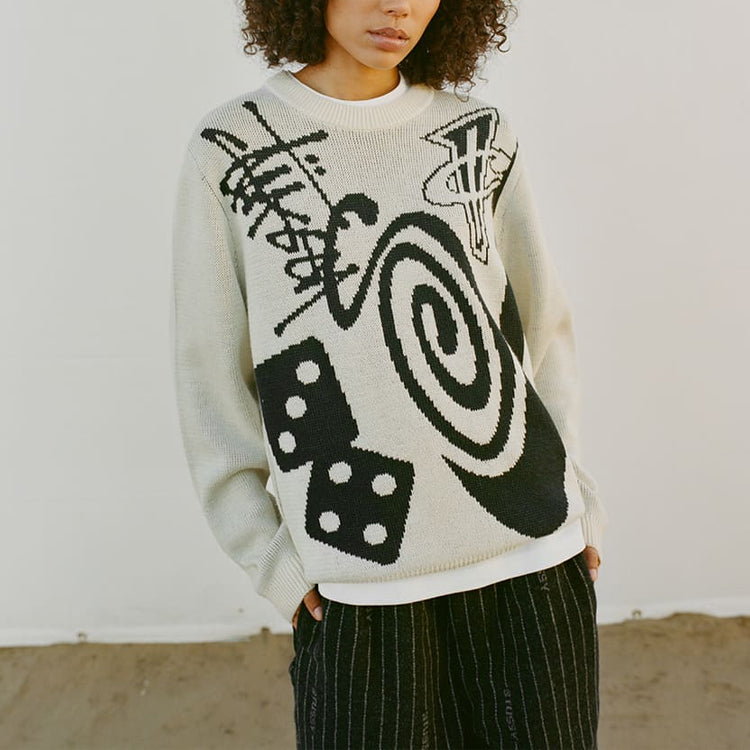 Nike x Stussy Icon Knit Sweater 'Natural' DR2893-238