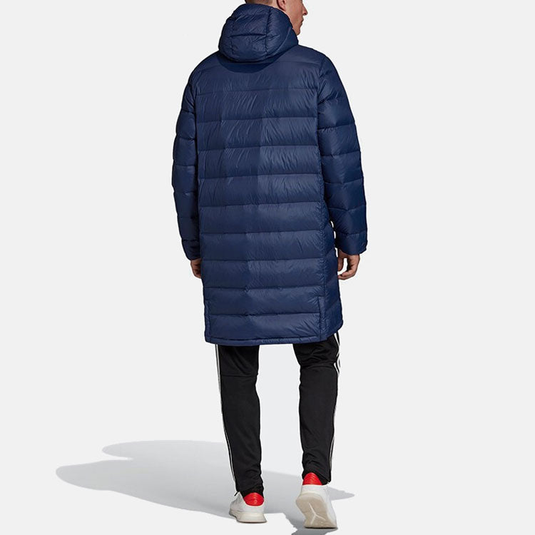 adidas Real Madrid Arsenal Soccer/Football Down Jacket Navy Blue FQ4109