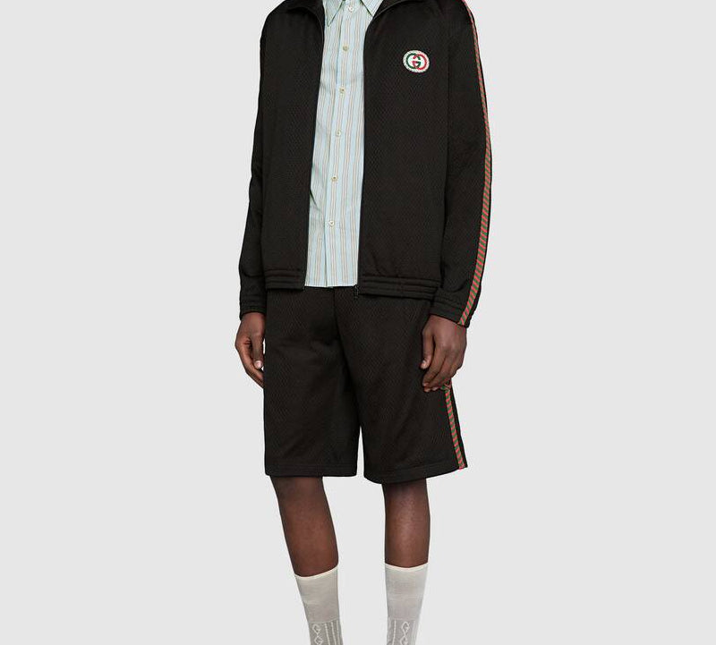 Men's Gucci Side Mesh Shorts Black 600215-XJB1N-1082