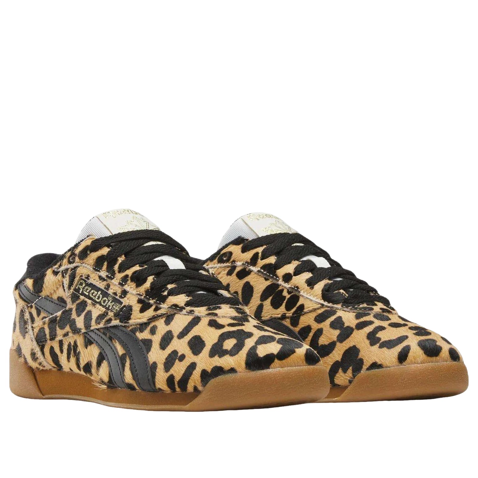 (WMNS) Reebok Freestyle Lo Shoes 'Cheetah Black Chalk' 100263620
