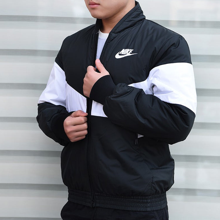 Nike Stand Collar Stay Warm Sports Jacket Black CD9235-010