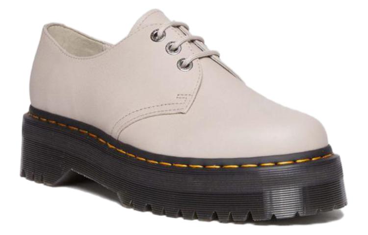 Dr.Martens 1461 II Pisa Leather Platform Shoes 'Vintage Taupe' 31167348