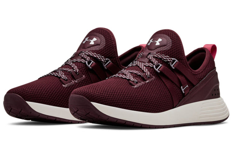 (WMNS) Under Armour Breathe Trainer 'Dark Maroon' 3021335-500