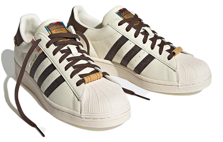 adidas originals Superstar 'Cream White Brown' GY2524
