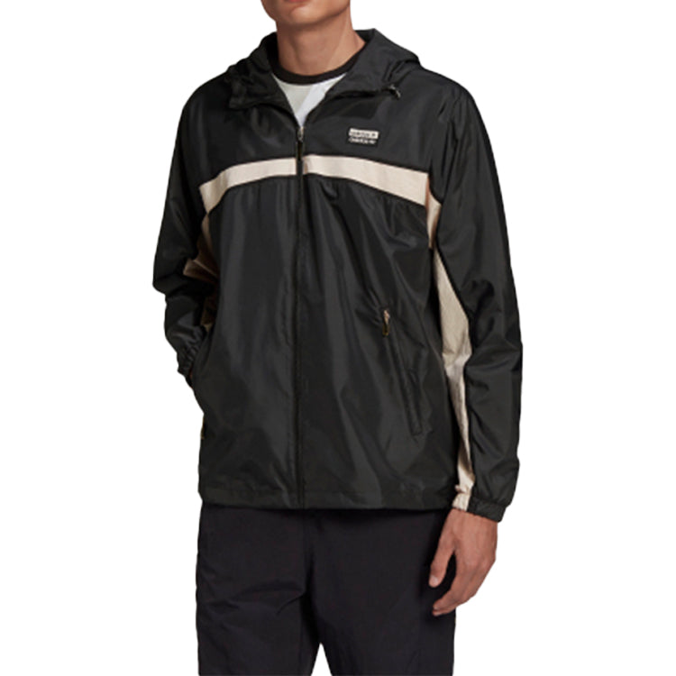 Men's adidas Ryv Pkt WB Sports Black Jacket GJ6742