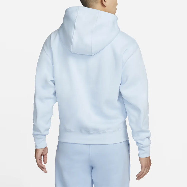 Men's Nike Solid Color Logo Printing Drawstring Blue DA0316-441