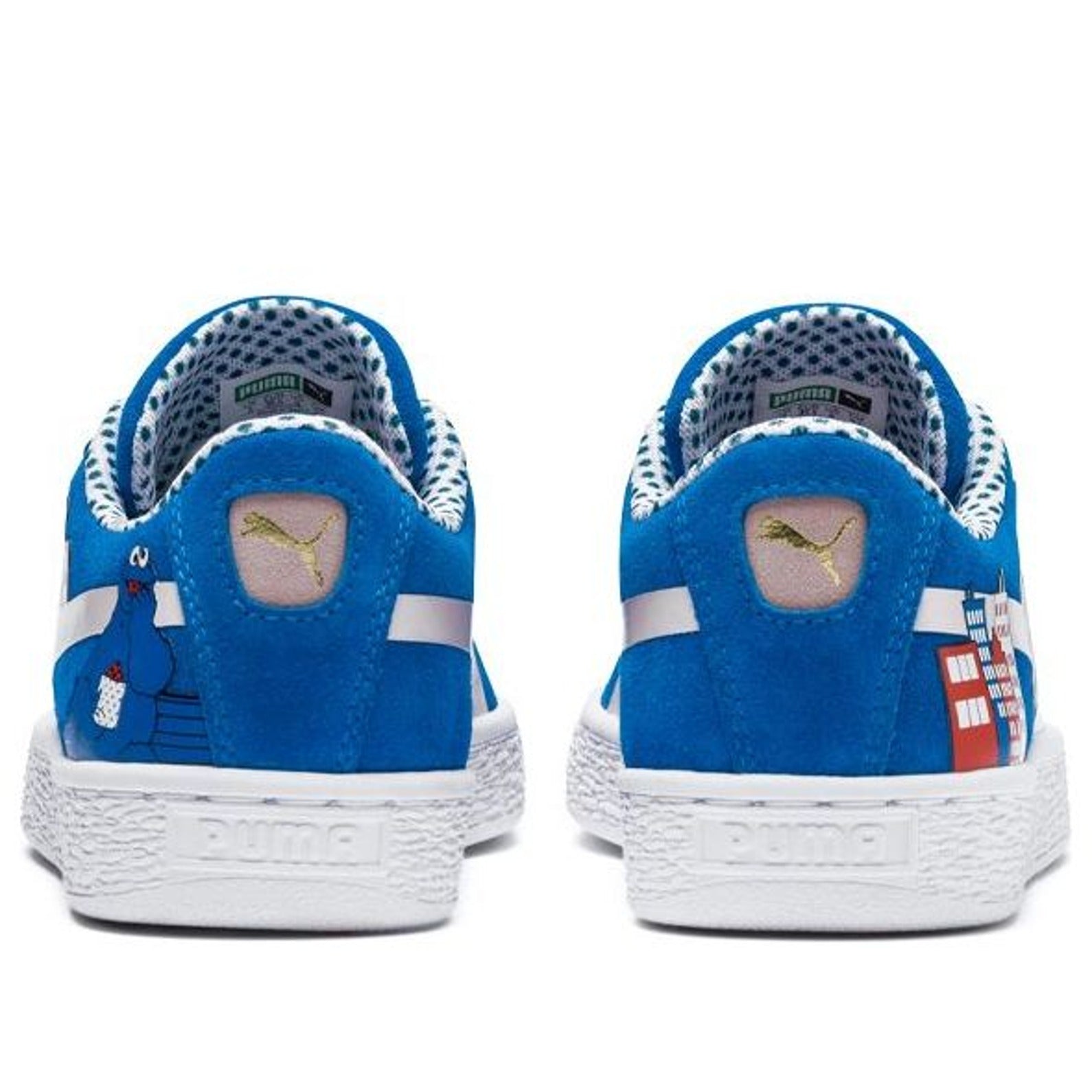 (GS) PUMA Suede Street 50 'Blue White' 368924-01