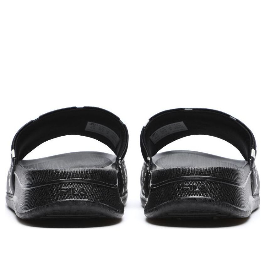 (WMNS) FILA Fusion COMO Sliders 'Black White' T12W227510BBS